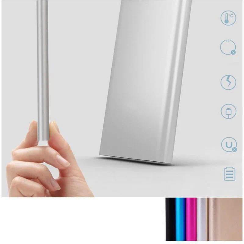Power Bank 10000mAh Portable Charger Power Bank Ultra-thin Fast Charger External Backup Battery for IPhone Xiaomi Mobile Phone