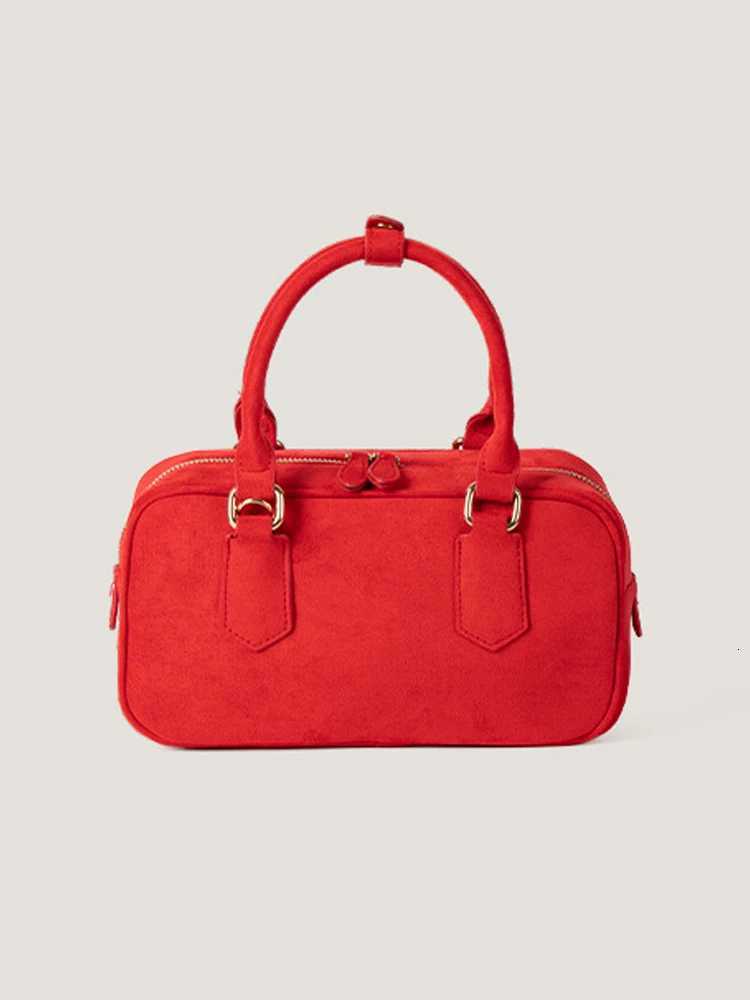 Autumn Winter Soft All-Match Small Square Bags Women Vintage Suede Velvet Handbags Lightweight Phone Bag Z250811