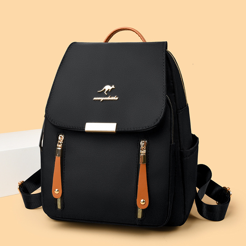 Textured Oxford Cloth for Women 2025 New Trendy Casual Travel Lightweight Large Capacity Backpack ddmymoon