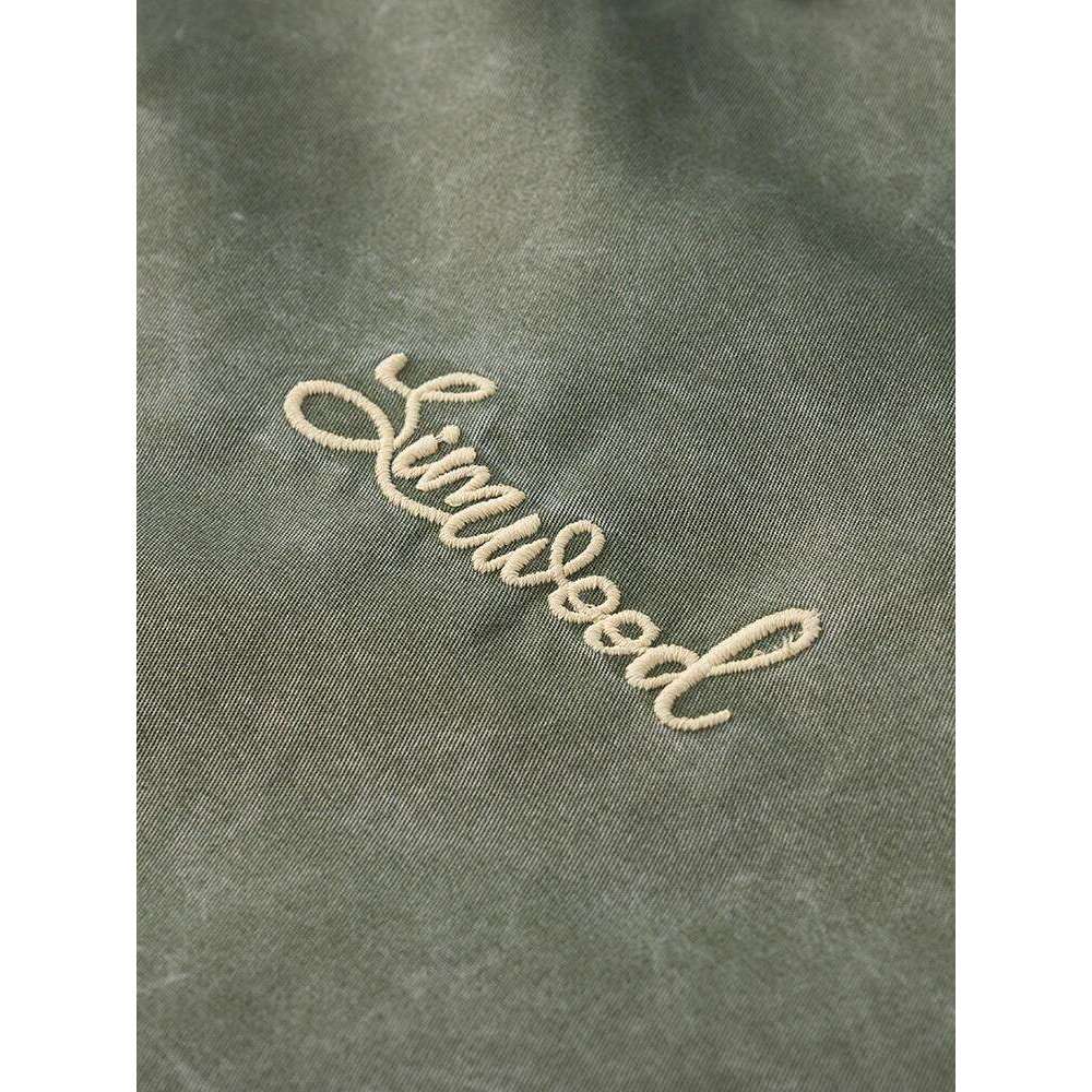 Designer Clothing 2025 SIMWOOD 2025 Autumn New Oversize Washed Vintage Men Letter Embroidery Plus Size Jackets Brand Clothing