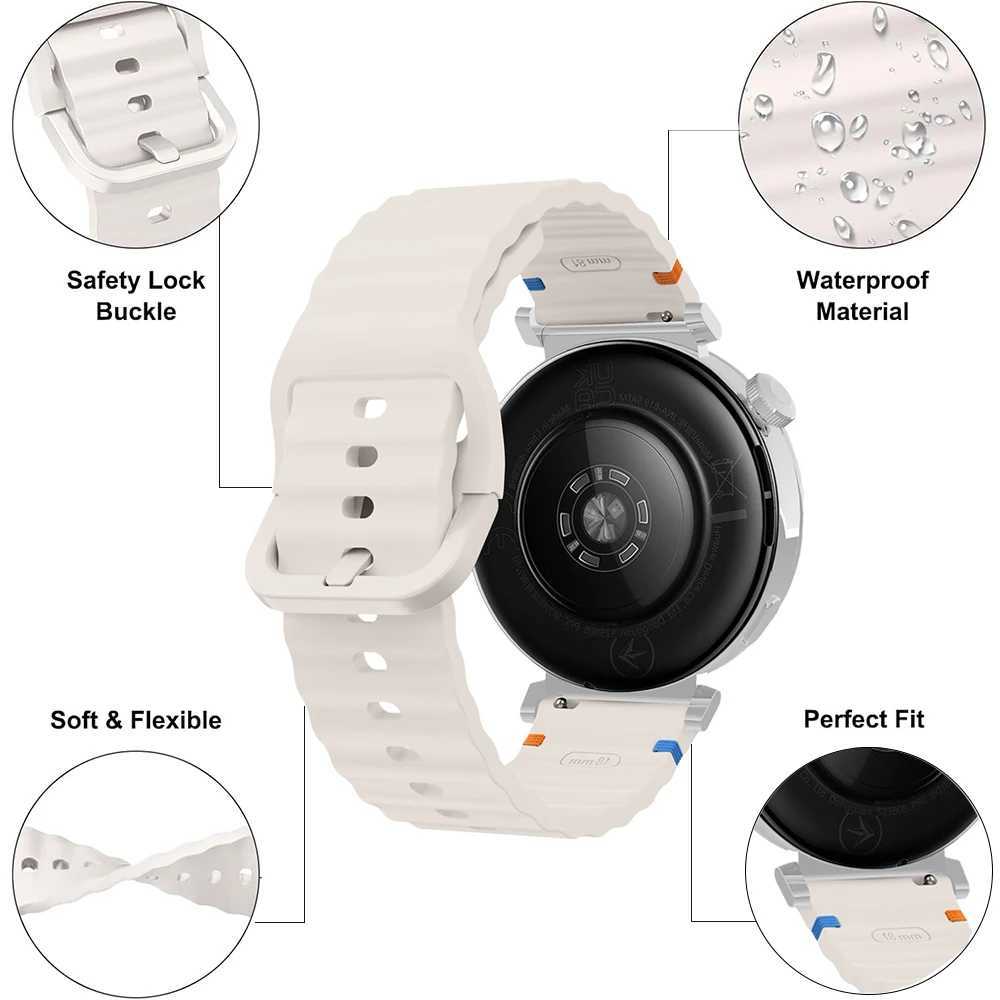 18mm Universal Strap for Xiaomi S4 41mm Outdoor Sport Soft Comfortable Men Women Replacement Band for Xiaomi S4 41mm Bracelet W250811