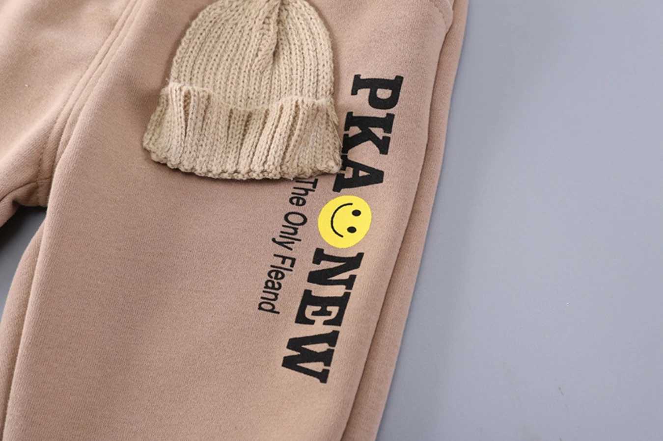 Infant Baby Boy Clothes Set Spring Autumn O-neck Pullover Long Sleeve T-shirts+pants Kids Clothes Two Piece Outfit Set Z250811