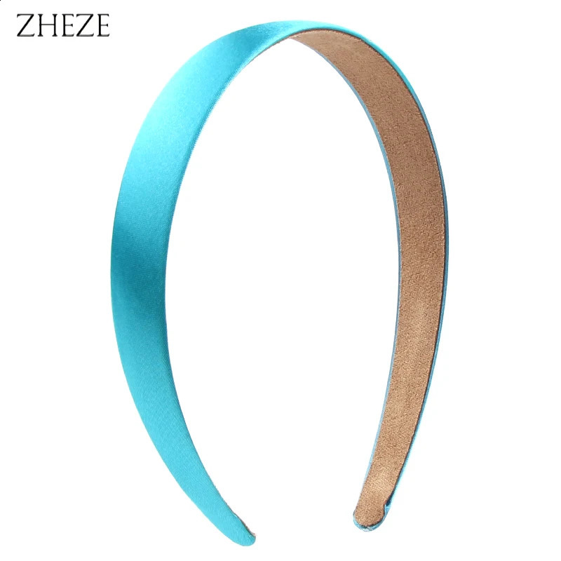 20Pcs/Lot 2CM Width Solid Plain Satin Hairband Girls Head Hoop DIY Hair Accessories Classic Headband For Women Wholesale 250805