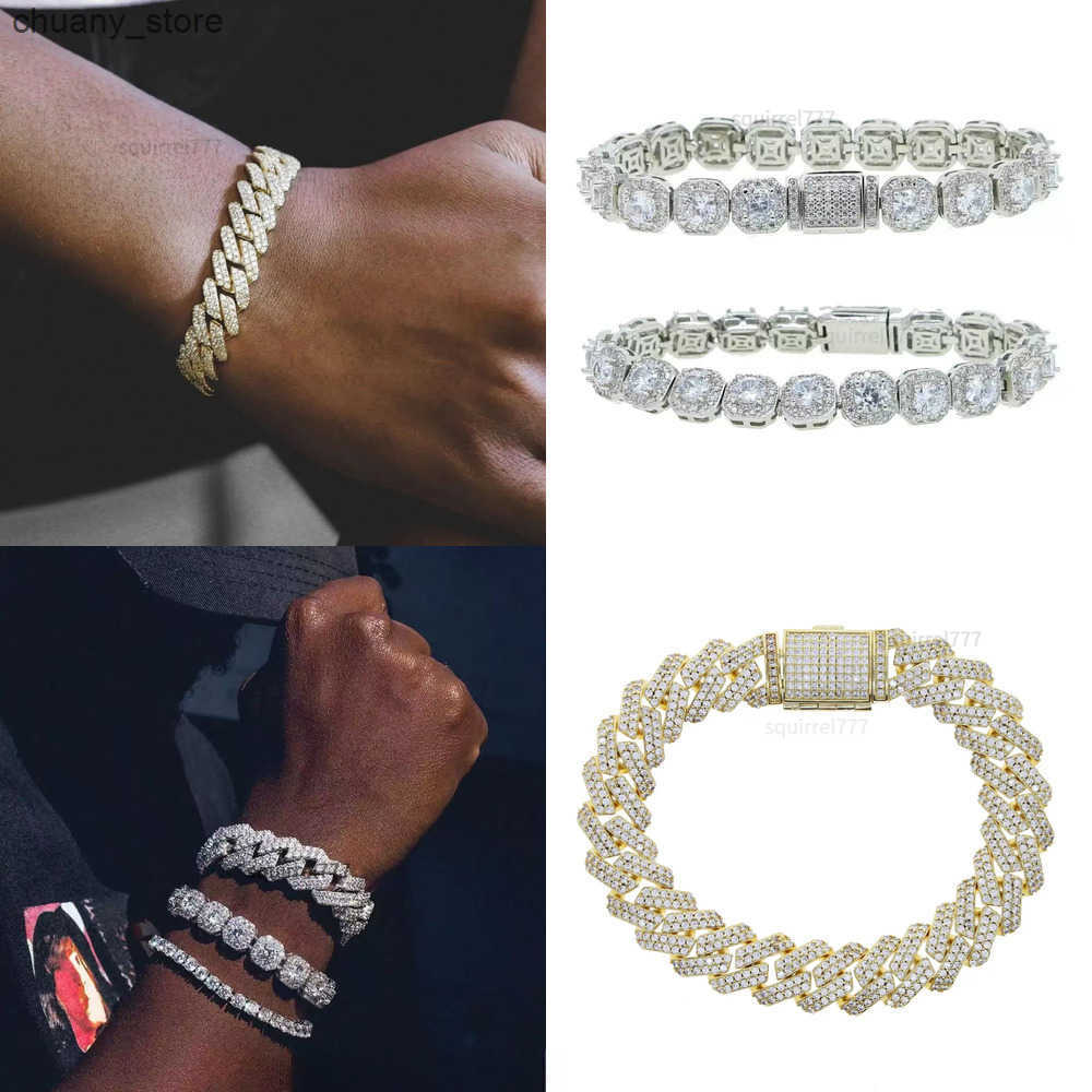 New fashion 12mm Width CZ Miami Cuban Link Chain Hip Hop Bling Micro Pave 5A Clear Cubic Zirconia Cuban Men Wholesale a3 L250811