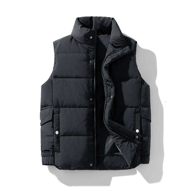 Lightweight Thick Sleeveless Coat Winter Warm Padded Waistcoat Male Clothe High Quality Duck Down Jacket Men Causal Fashion Vest