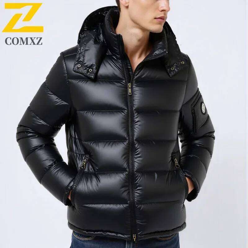 2024 New Men's Short Down Korean Style Trendy Winter Coat Fashionable Stylish Warm Puffer Jacket