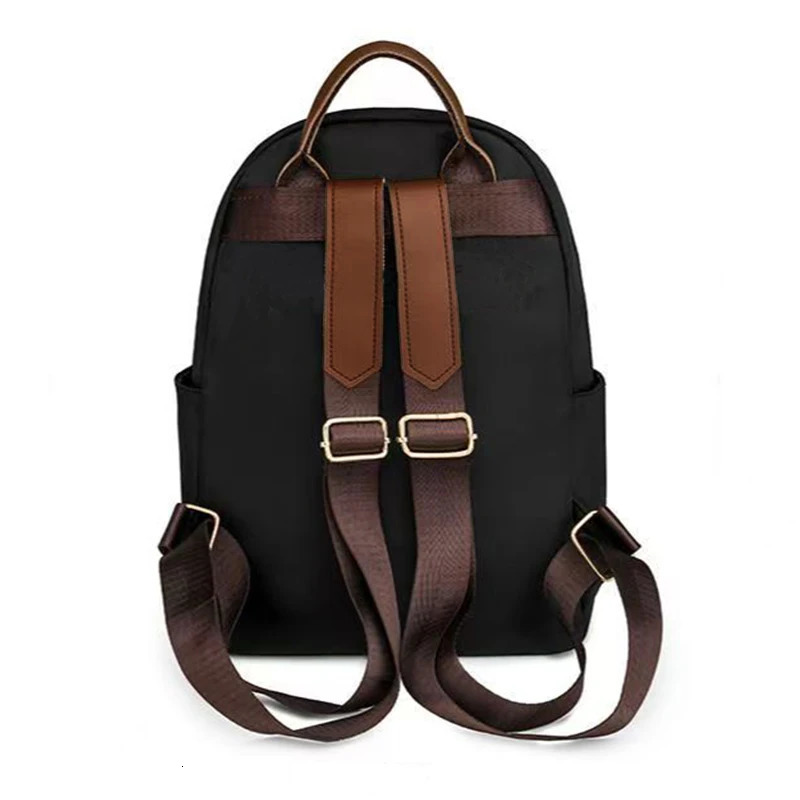 Neutral color backpack for men and women student with large capacity suitable travel as well 250811