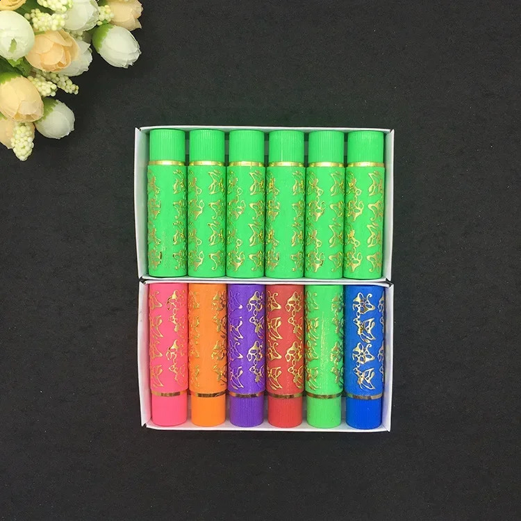 6PCSBox Lipstick Dark Green Magic Lipgloss Lipstick Long Lasting Waterproof Butterfly Lip Tint Cosmetics Makeup Maquiagem 250809