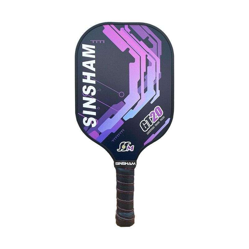 SINSHAM Graphite Carbon Fiber Pickleball Paddle Adults Professional Grade 11 Thick With Racket For Ages 9+