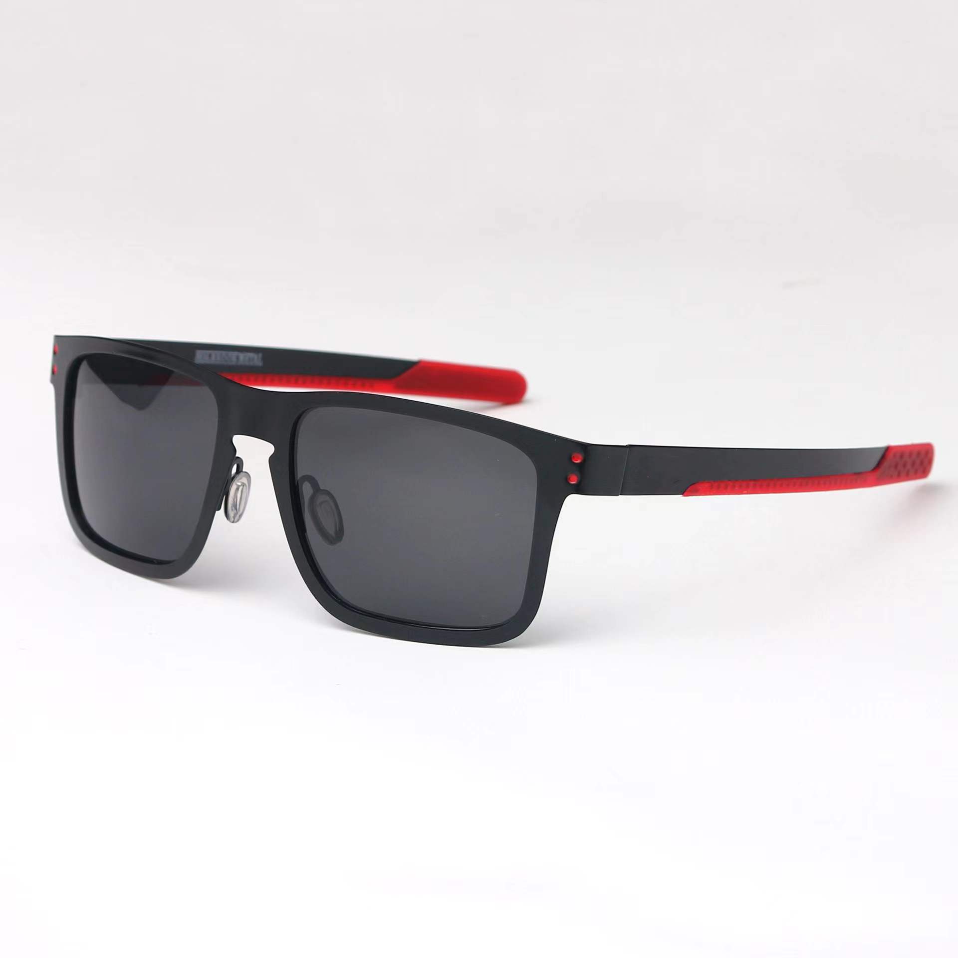 4123 Sports high-value polarized sunglasses, men's and women's retro square sunglasses, cycling driving fishing sunglasses