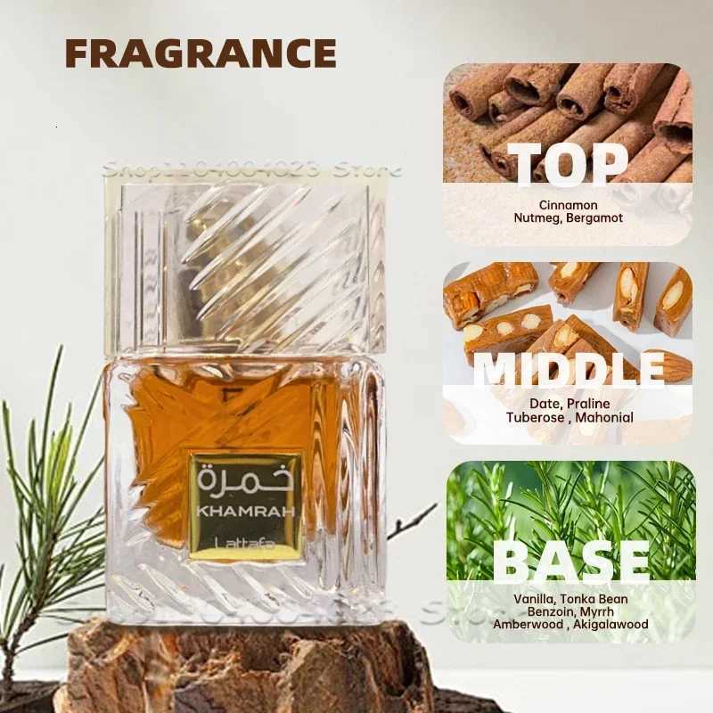 30ml/100ml Khamrah Perfume Eau de Parfum Long-Lasting Fragrance for Unisex High Quality Original Arabic PerfumeXJ250811