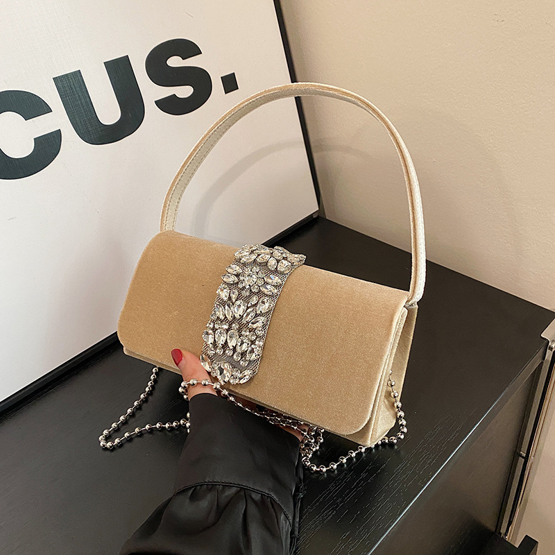 Sparkling Diamond for Women Shiny Rhinestone Evening Wedding Handbag Niche Single Shoulder Crossbody Bag ddmymoon
