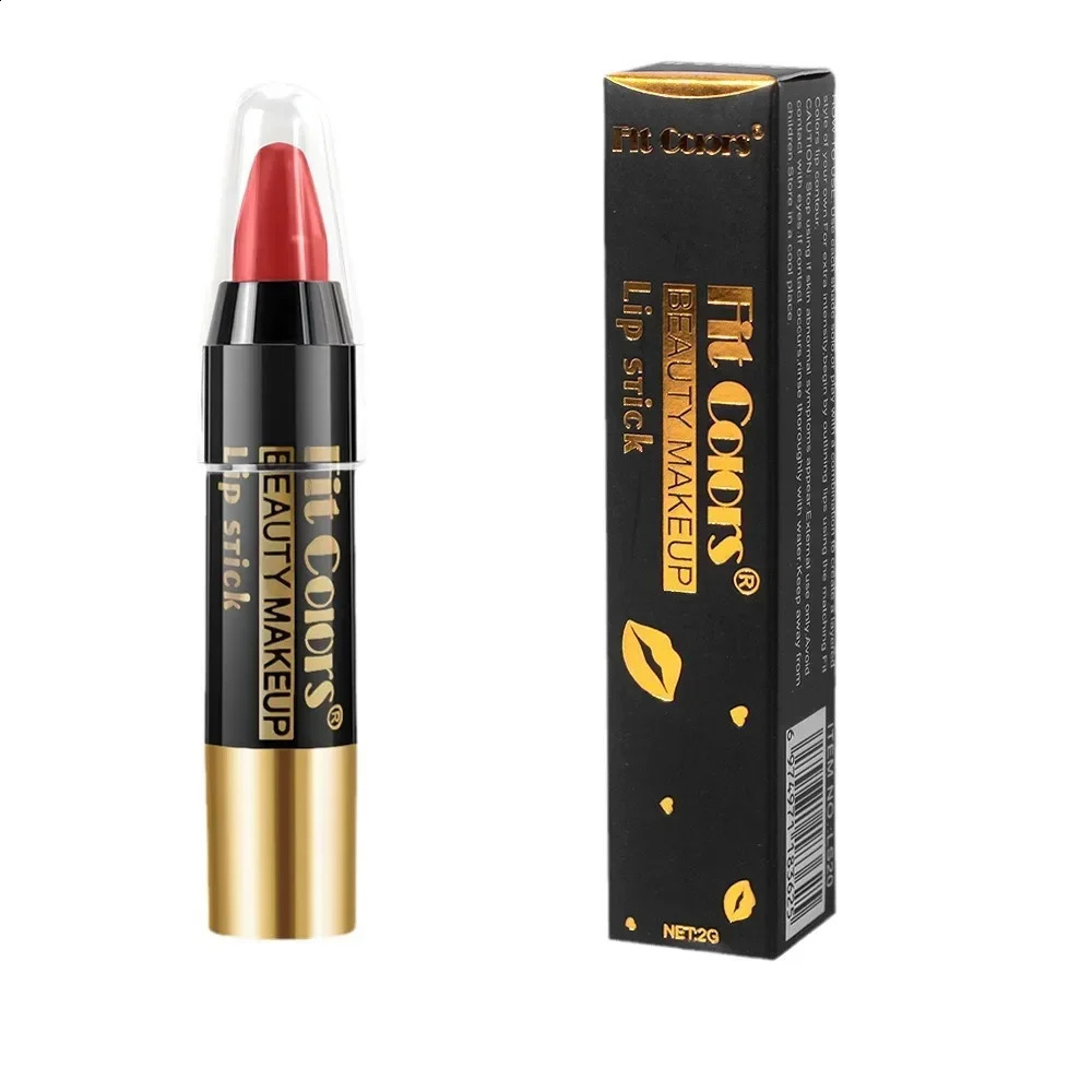 Crayon Lip Gloss Stick Velvet Long Lasting Non Stick Cup Lip Balm Waterproof Jelly Tint Lipstick Liner Pen Makeup 250809