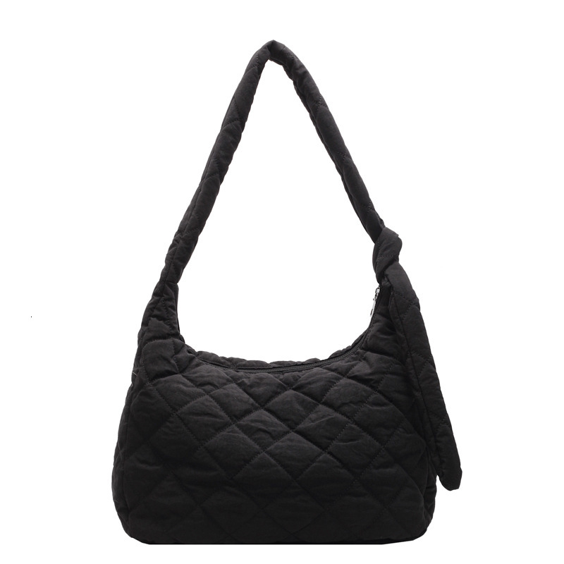 Design Quilted Cotton for Women New Versatile Fashionable Single Shoulder Crossbody Underarm Bag