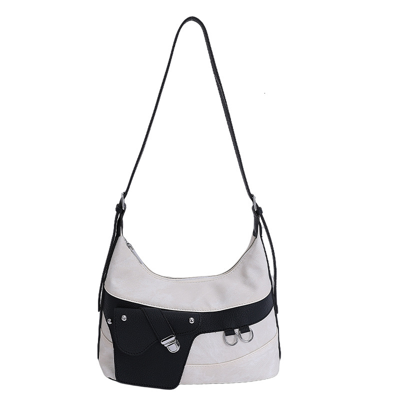 Autumn New Retro Large Capacity Women's Shoulder Bag, New Niche Fashion Commuting Niche Design Women's Crossbody Bag Autumn New Designer Bag