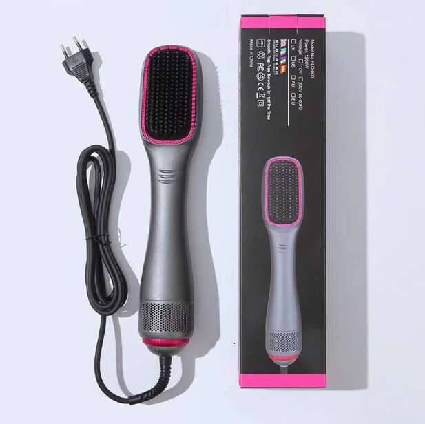 Multifunctional Hot Air Styling Tool Lazy Hair Dryer Comb For Curling And Perming