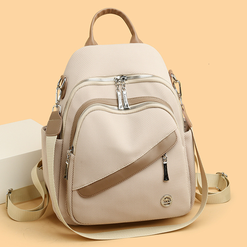 High Quality Canvas Women 2025 New casual Casual Large Capacity Ladies Backpack Travel School Bag ddmymoon