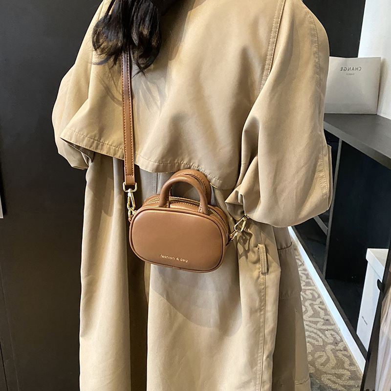 Children's New High-End Bowling Stylish Girl Parent-Child Mini Handheld Crossbody Lipstick Bag