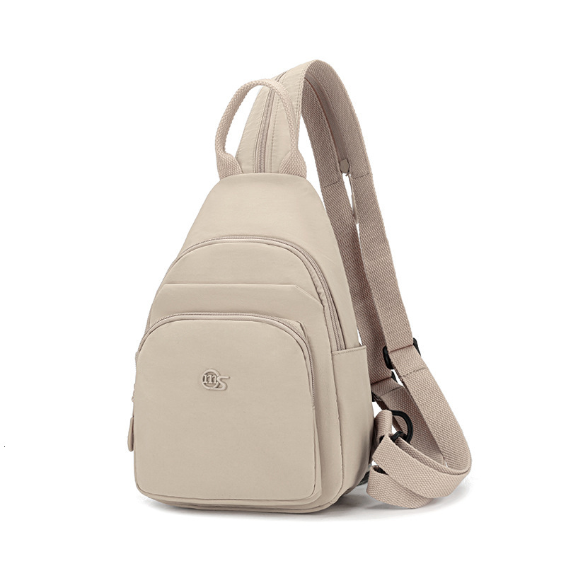 Lightweight Nylon for Women 2025 New Trendy Multifunctional Chest Bag Casual Travel Small Backpack ddmymoon
