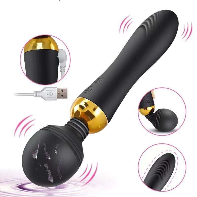 Powerful Magic Wand Vibrators for Women Clitori Stimulator Big AV Stick Vibrator Female G Spot Massager Adult Sex Toys
