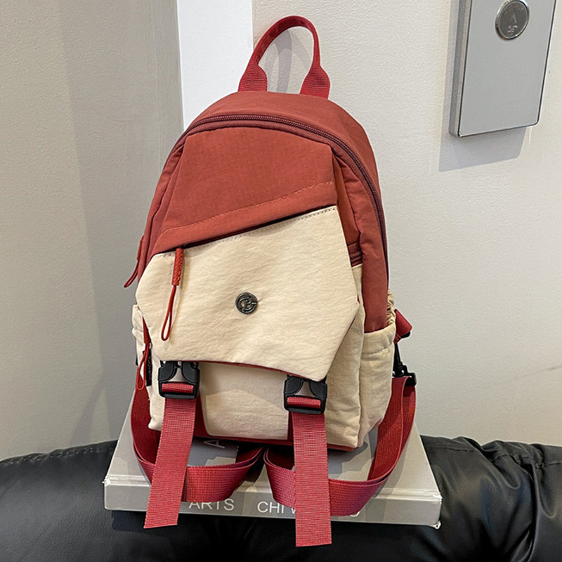 Nylon Fabric New Lightweight Multi-Functional Small Backpack for Outings Ins Outdoor Casual Crossbody Chest Bag ddmymoon