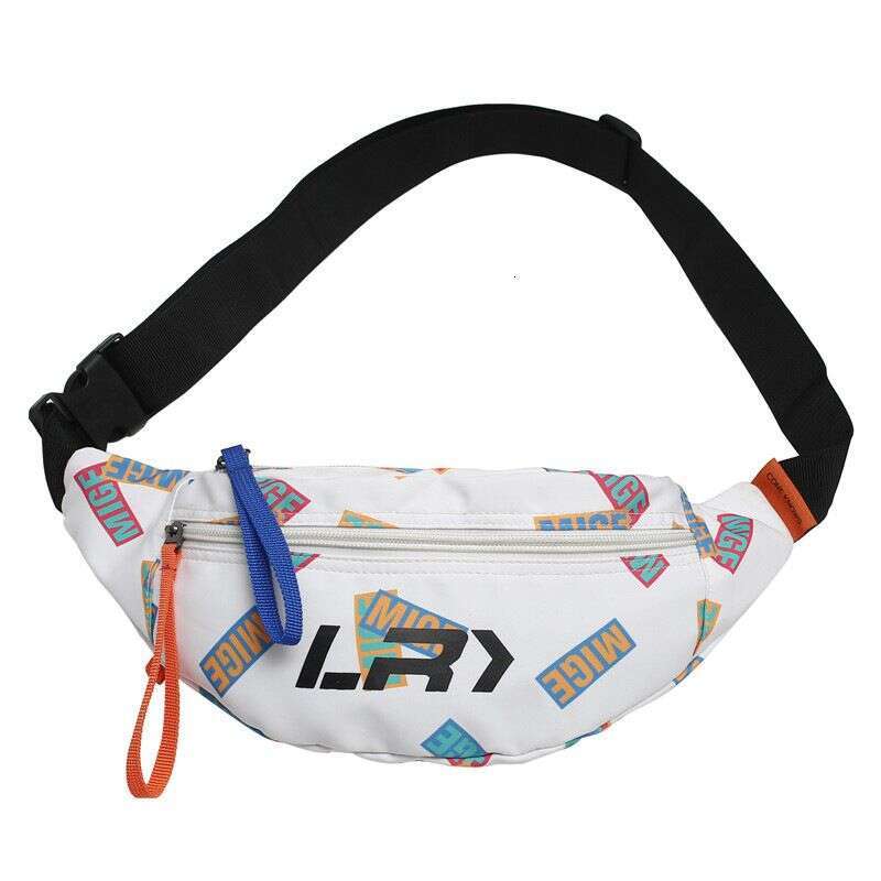 Printed Crossbody Brand Ins Backpack Fanny Pack Small Body Women's Shoulder Chest Bag Men's Fashion