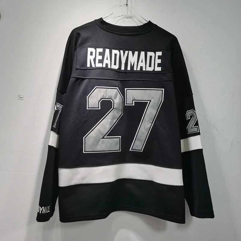 Heavyweight Embroidered American Trendy Readymade Patch 27 Loose High Street Long Sleeve Couple T-shirt Mens Clothing 250809