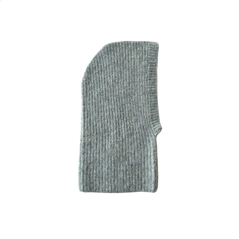 Cashmere Balaclava Hats with Alpaca Wool Beanie for Womens Autumn and Winter 250808