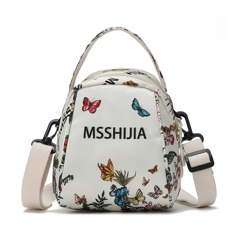 Trendy Fashion Printed Small for Women 2025 New Casual Lightweight Waterproof Nylon Fabric Single Shoulder Crossbody Bag ddmymoon
