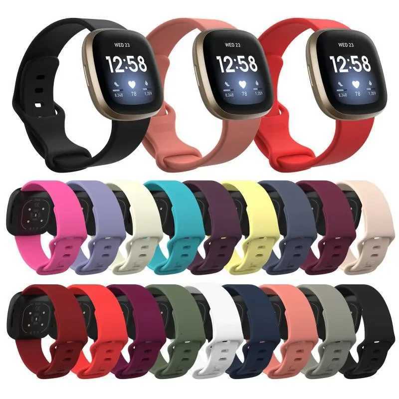 Watch Band for Fitbit Versa 3 4 Strap Sport Silicone Wristband Replacement Belt for Fitbit Sense 2 Smart Watch Bracelet Correa W250811