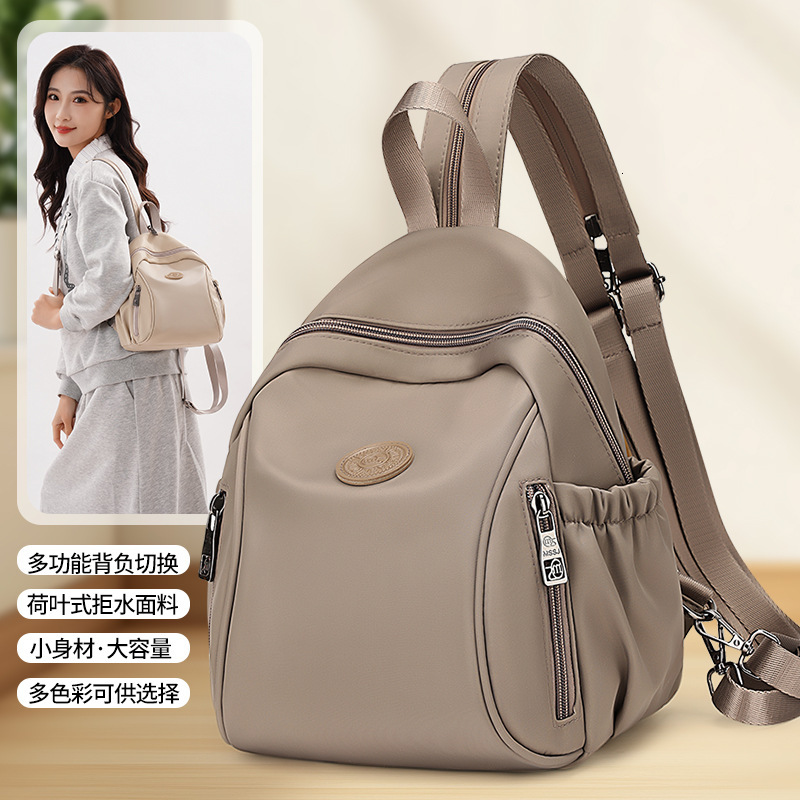 Waterproof Multifunctional Lightweight Travel Multi-use Small Backpack Women's New Casual Fashion Commuting School Bag ddmymoon