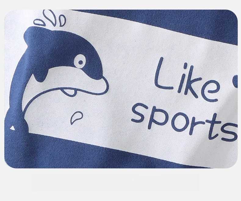 100% Cotton Clothes Sets Short Sleeve Suit Baby Girls Boys Summer Tops + Short Childrens Outerwear 2-piece Striped T-shirt Z250811