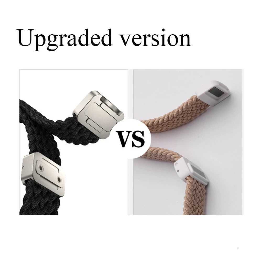 20mm 22mm Magnetic Bracelet for Samsung Galaxy Watch 7/6/Classic/5/4/3 Braided Loop Nylon Strap for Huawei Watch 4/3/GT 5 4 Band W250811