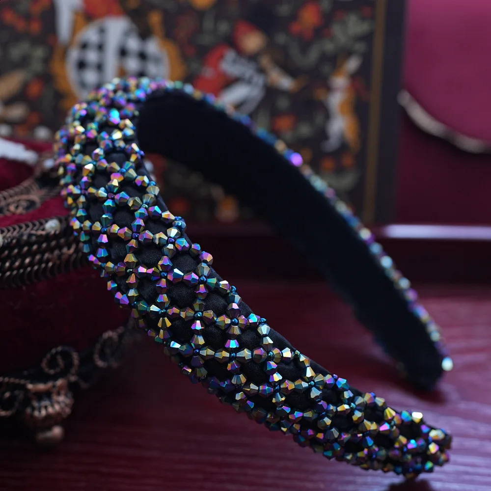 Sponge headband for women with five colors fashion hair accessories womens headbands pearl hair band for girls hair hoop woman 250805