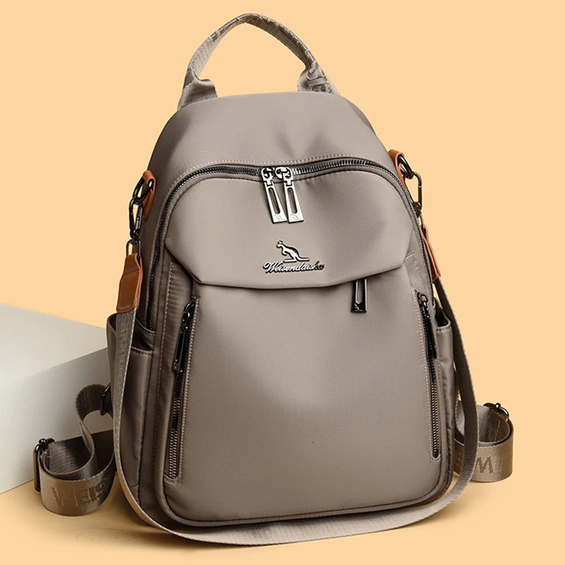Waterproof Oxford Cloth Backpack for Women, New Simple Lightweight Commuter Large Capacity Backpack, Casual Student School Bag ddmymoon