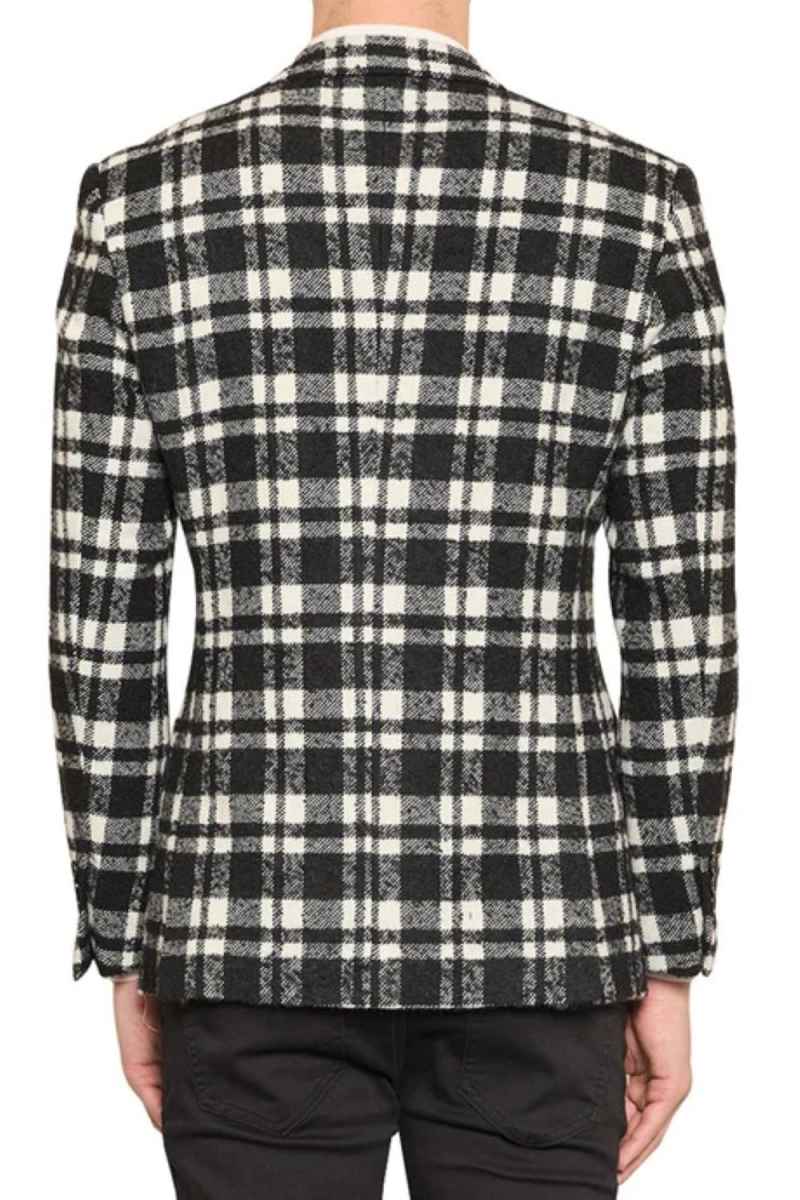 Stylish Striped Suit 2-piece Jacket and Pants Handsome Men Single Breasted Wedding Business Groom's Tuxedos Customized