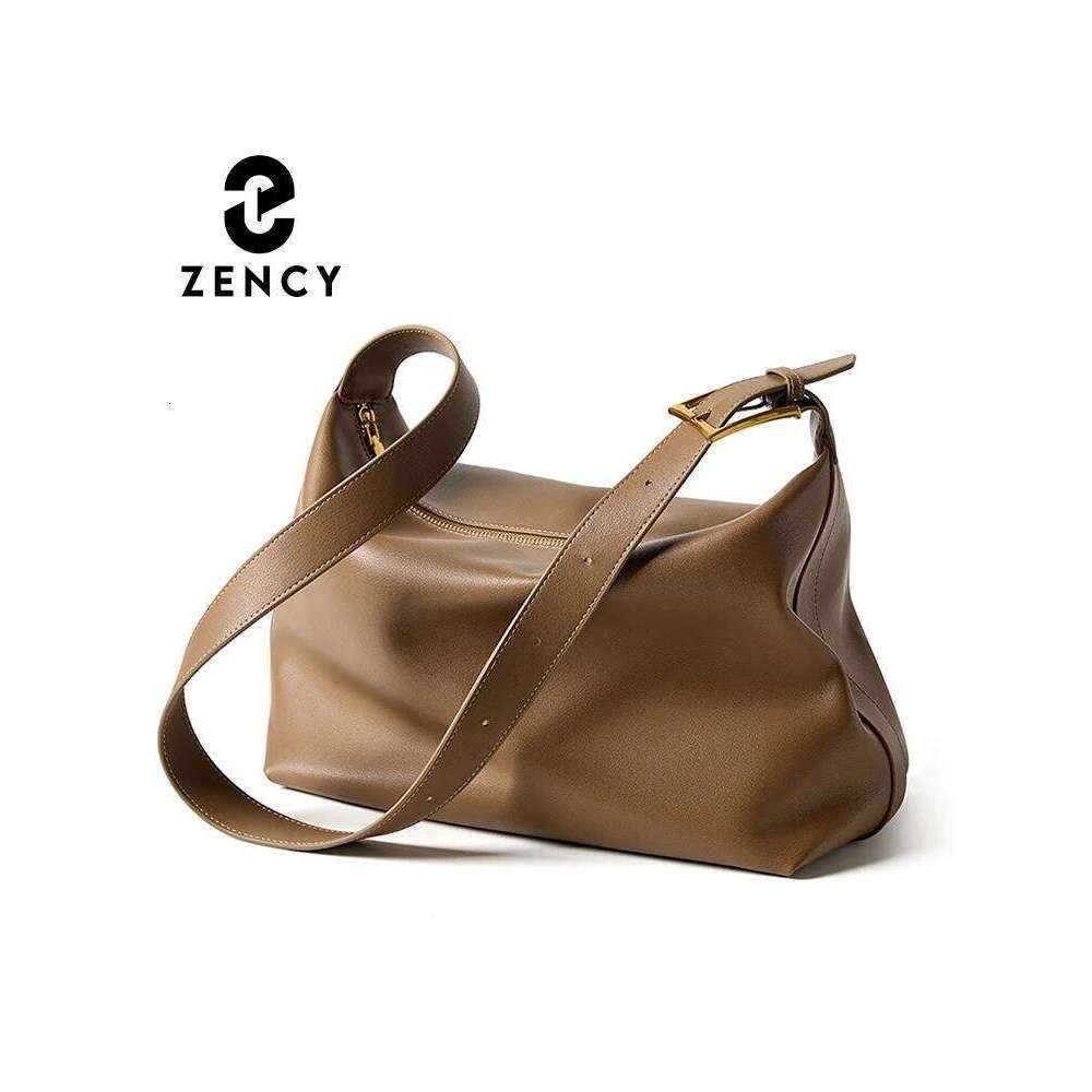 Zency Women Large Capacity Messenger Bag Crossbody Designer Underarm Tote Handbag New Trendy Big Commuter Bags