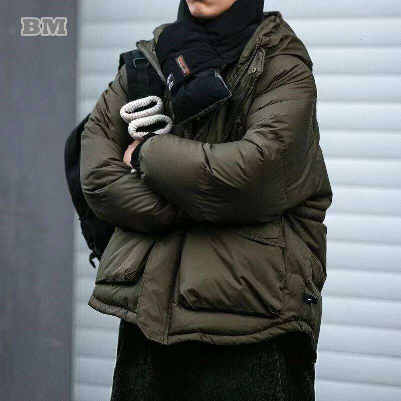 Winter Padded For High Quality Warm Down Jacket Korean Fashion Lightweight Puffer Men Haruku Casual Thick Coat Male