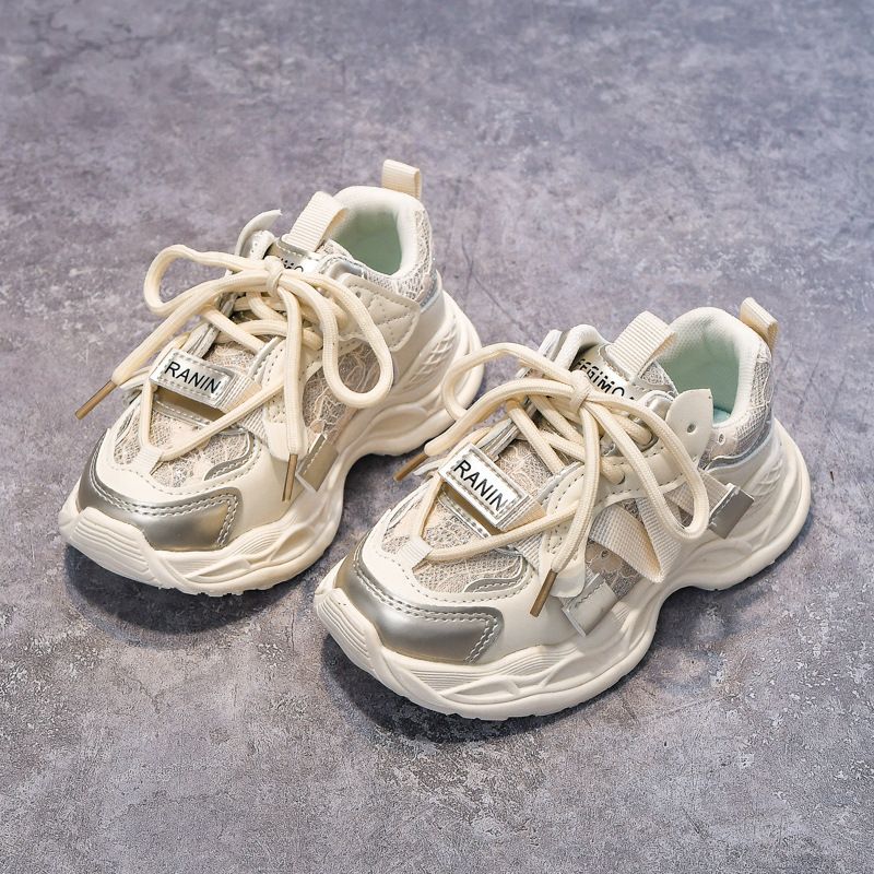 2025 Kids Sports Shoes Boy Girl Non-slip Lightweight Sneakers Toddler's Fourseason Breathable Cutefeet Children Casual Walking Shoes Size 22 - 37