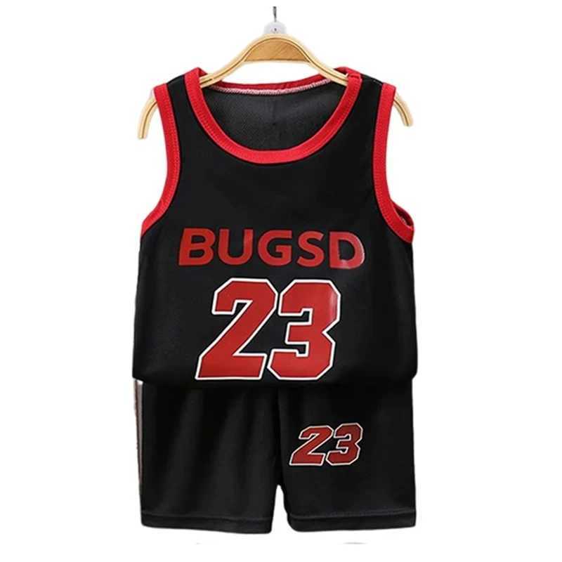 Childrens Sets Summer Children Sleeveless T-shirt Shorts Set Quick-drying Outdoor Tank Top Shorts Sets Boys Sport Basketball Tr Z250811