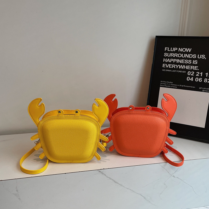 2025 New Crab Creative Funny Cute Shoulder Fashion Trend Niche Women's Crossbody Phone Bag ddmymoon