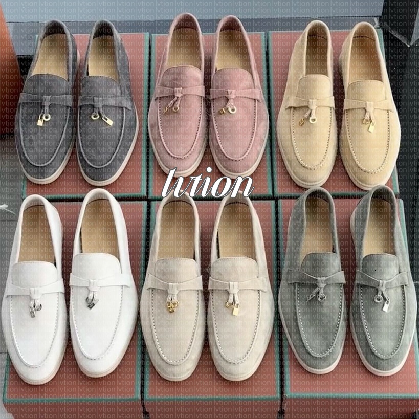 Designer loafers shoes men loafers Dress shoes summer Walk Charms leathers suede loafers Oxfords loafers Slip on flats shoes casual shoes womens loafers size 35-45
