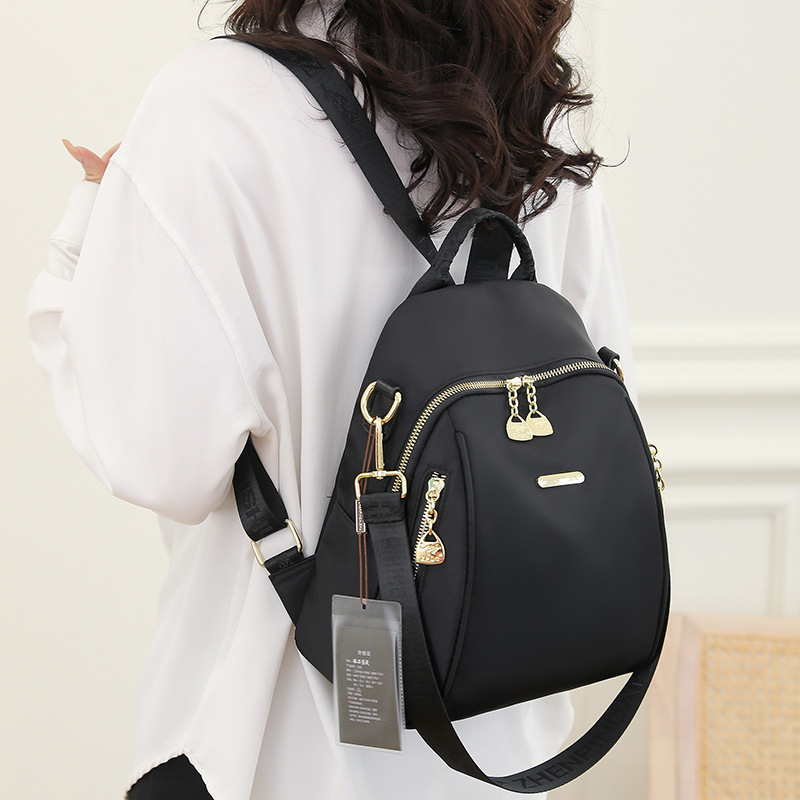 for Women 2025 New Lightweight Oxford Cloth Large Capacity Backpack Commuting Casual Student Travel School Bag ddmymoon