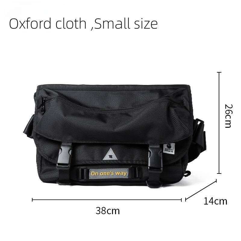 Trendy Trendy Brand Workwear Motorcycle Crossbody Bag, Men's One Shoulder Postman Bag
