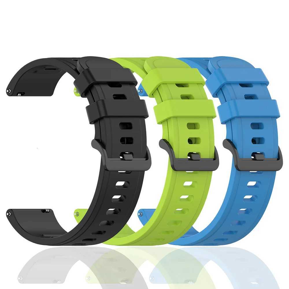 22mm Silicone Watch Strap For Xiaomi Mi Watch Color 2 Sports Watchband For Xiaomi Watch S1 Active/Mi Watch Color Sports Strap W250811