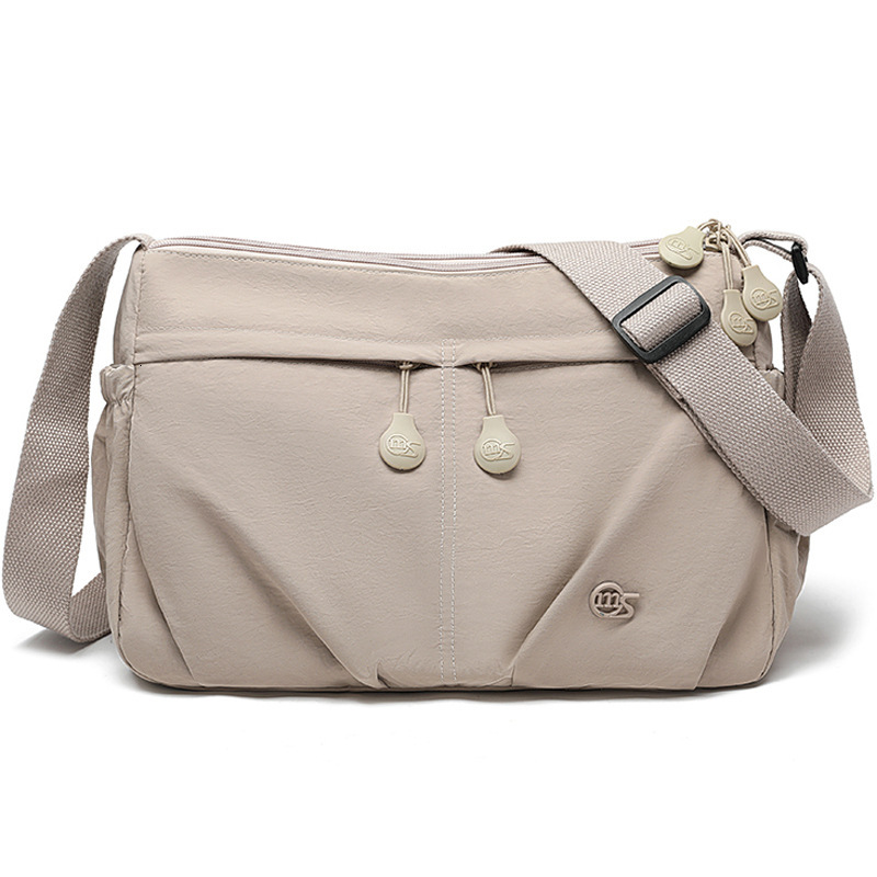 Lightweight Nylon Women's 2025 New Simple Commuter Casual Multi-Compartment Large Capacity Shoulder Crossbody Bag ddmymoon