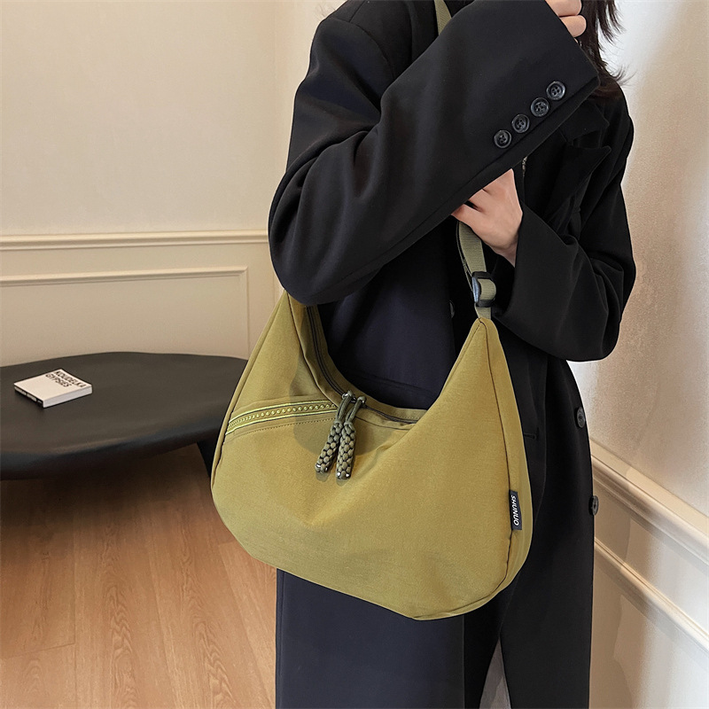 Shoulder Nylon Canvas Casual Large Capacity Women New Fashion Versatile Crossbody Bag