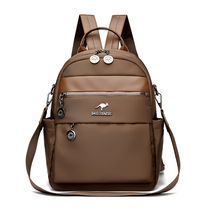 Lightweight Water-Resistant Nylon Fabric Women's New Casual Travel Large Capacity Backpack Student School Bag ddmymoon
