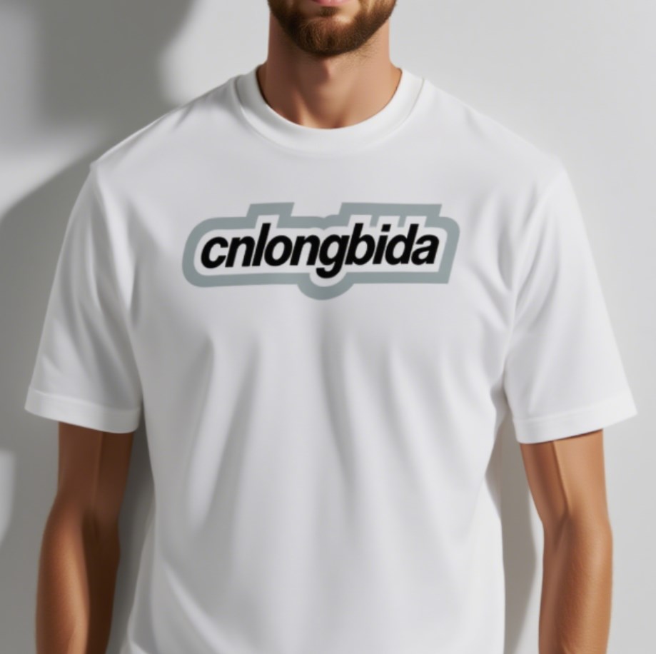 Shirts Printed Graphic Tee Sleeved T-Shirt Casual Trendy Pattern Round Neck Mens T Shirt CNLONGBIDA Brand Clothes 100% Cotton