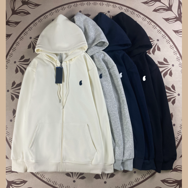 Designer for Men women polos hoodie fashion half zipper embroidery Pure cotton luxury long sleeve sport Sweatshirts Multi colored minimalist sportswear unisex